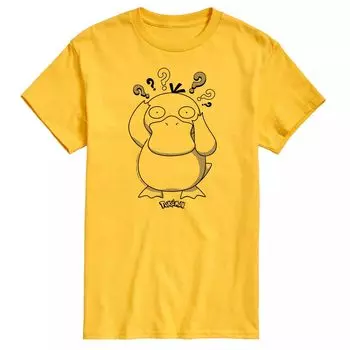 Мужская футболка Pokmon Psyduck Licensed Character