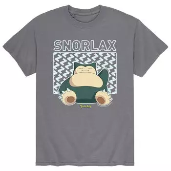 Мужская футболка Pokmon Snorlax Licensed Character
