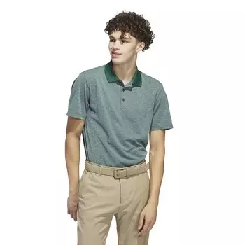 Мужская футболка-поло adidas Adi Performance Heather Golf Adidas, зеленый