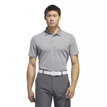 Мужская футболка-поло adidas Adi Performance Heather Golf Adidas, цвет Gray Three