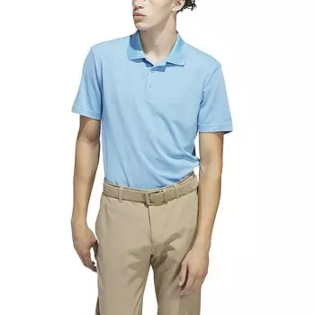 Мужская футболка-поло adidas Adi Performance Heather Golf Adidas, цвет Semi Blue Burst