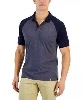 Мужская футболка-поло alfatech, созданная для macy's Alfani, темно-синий