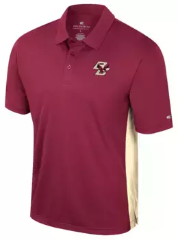 Мужская футболка-поло Colosseum Boston College Eagles Garnet