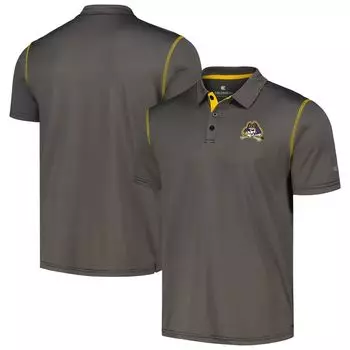 Мужская футболка-поло Colosseum Grey ECU Pirates Cameron