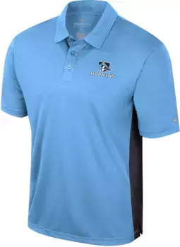 Мужская футболка-поло Colosseum Johns Hopkins Blue Jays Sky