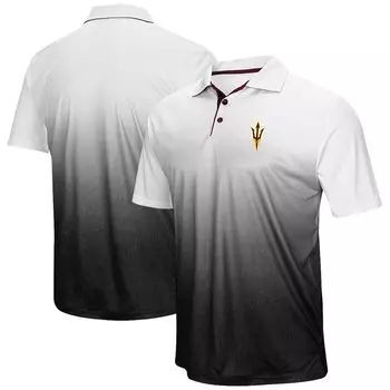 Мужская футболка-поло цвета меланжевого цвета Arizona State Sun Devils Magic Team Logo Colosseum