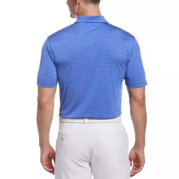 Мужская футболка-поло для гольфа классической посадки DriFlow для турниров Большой шлем Grand Slam, ярко-белый