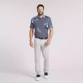Мужская футболка-поло для гольфа PUMA MATTR Terrance, цвет Deep Navy