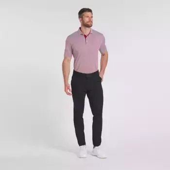 Мужская футболка-поло для гольфа PUMA Isle Pique, цвет Intense Red/White Glow