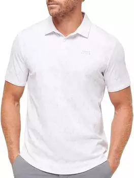 Мужская футболка-поло для гольфа TravisMathew Warmer Tides Scoop, белый