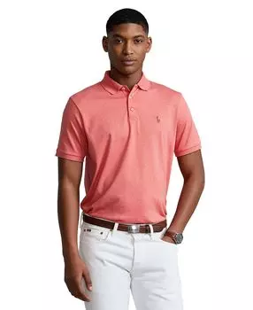 Мужская футболка-поло классического кроя из мягкого хлопка Polo Ralph Lauren, мульти