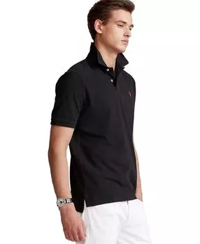 Мужская футболка-поло классического кроя из сетчатой ткани Polo Ralph Lauren, мульти
