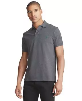 Мужская футболка-поло классического кроя из сетчатой ткани Polo Ralph Lauren, мульти