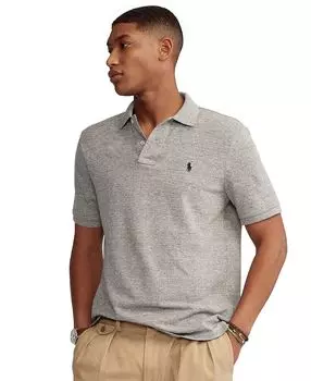 Мужская футболка-поло классического кроя из сетчатой ткани Polo Ralph Lauren, мульти