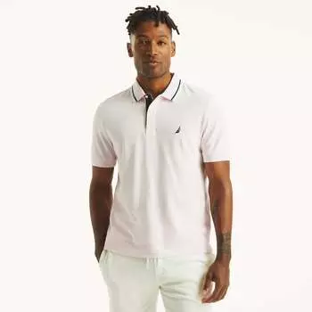 Мужская футболка-поло классического кроя Nautica Performance, цвет cradle pink