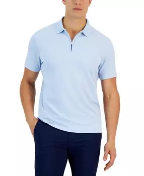 Мужская футболка-поло на молнии в османском стиле, созданная для macy's Alfani