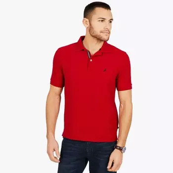 Мужская футболка-поло Nautica Big & Tall Classic Fit Performance Deck, цвет Nautica Red