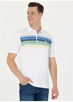 Мужская футболка Polo Neck Saks ETEN U.S. Polo Assn.