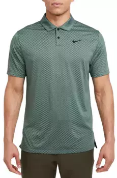 Мужская футболка-поло Nike Dri-FIT Tour, цвет Cargo Khaki/Stadium Green