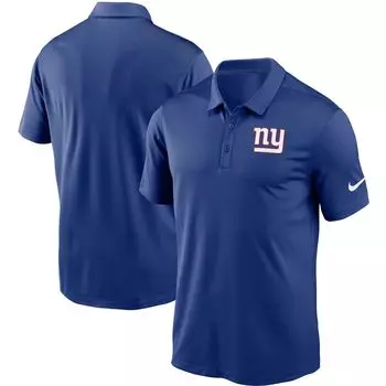 Мужская футболка-поло Nike Royal New York Giants Fan Gear Franchise Team Performance