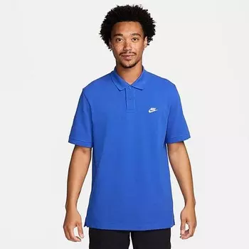 Мужская футболка поло пике nk Club SS Nike, синий