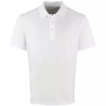 Мужская футболка-поло с короткими рукавами Coolchecker Pique Premier, белый