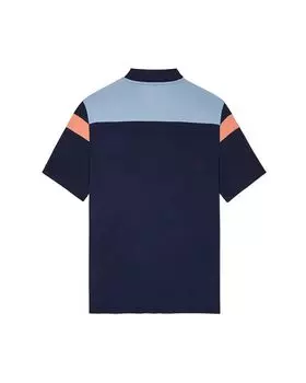 Мужская футболка-поло с короткими рукавами и цветными блоками Fila Solar Power, мультиколор