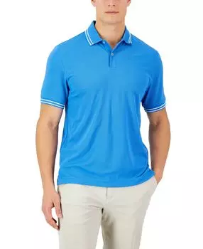 Мужская футболка-поло с полосками performance, созданная для macy's Club Room, мульти