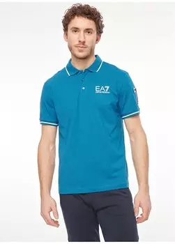 Мужская футболка-поло Saks 6RPF01PJ7BZ1584 EA7