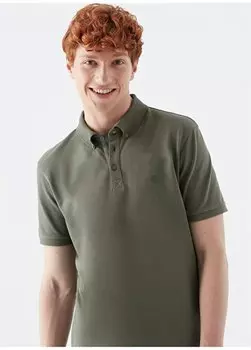 Мужская футболка-поло Tight Plain цвета хаки Mavi, хаки