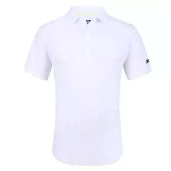 Мужская футболка-поло Tom Baine Performance Solid Four-Way Stretch Golf Polo, белый
