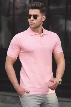 Мужская футболка Powder Basic с воротником поло 5101 MADMEXT