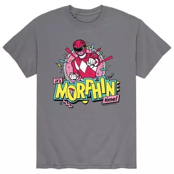 Мужская футболка Power Rangers Morphin Time Licensed Character
