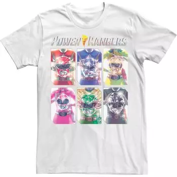 Мужская футболка Power Rangers с держателем для шлема PaneTee Licensed Character