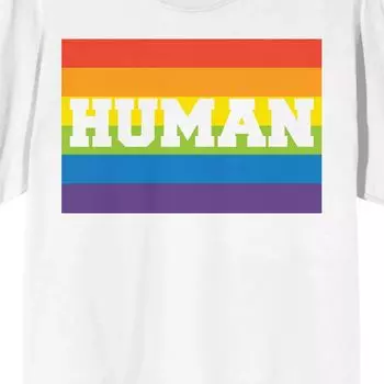 Мужская футболка Pride Flag Human Licensed Character