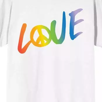 Мужская футболка Pride Love With Peace Sign Licensed Character