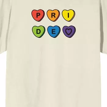 Мужская футболка Pride Proud Hearts Licensed Character