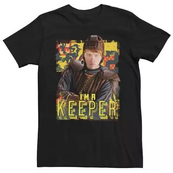 Мужская футболка «Принц-полукровка Рон I'm A Keeper» Licensed Character