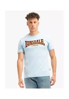 Мужская футболка приталенного кроя CLASSIC LONSDALE, цвет Soft Sky