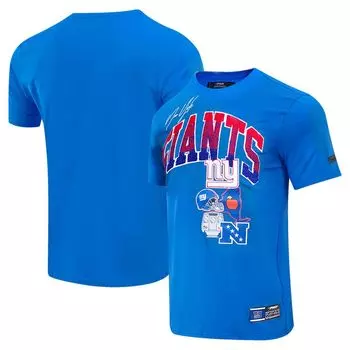 Мужская футболка Pro Standard Royal New York Giants Super Bowl XLVI с нашивкой Hometown Collection