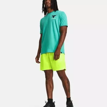 Мужская футболка Project Rock LC Brahma Under Armour, бирюзовый