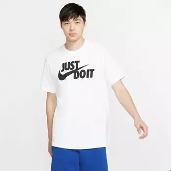 Мужская футболка просто сделай это Nike, черный