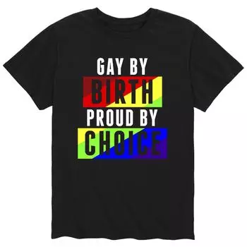 Мужская футболка Proud By Choice Pride Licensed Character