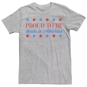 Мужская футболка Proud To Be Made In America Licensed Character