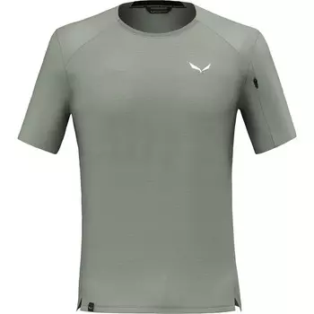 Мужская футболка Puez AM Hyb Salewa, серый