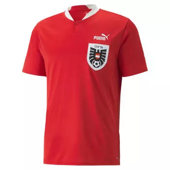 Мужская футболка Puma Austria 22/23 Home Size XS.3XL, красный