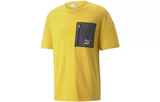 Мужская футболка Puma, цвет Bamboo yellow