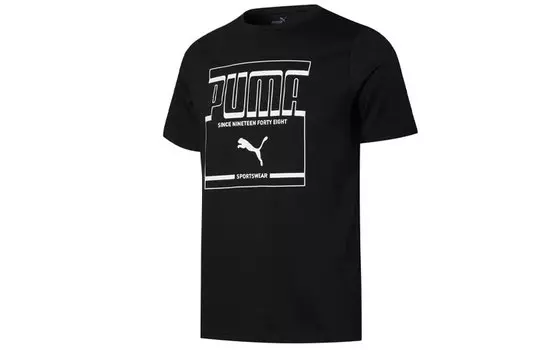 Мужская футболка Puma, цвет Black