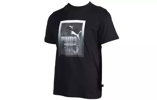 Мужская футболка Puma, цвет Black