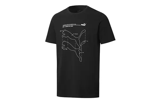 Мужская футболка Puma, цвет Black